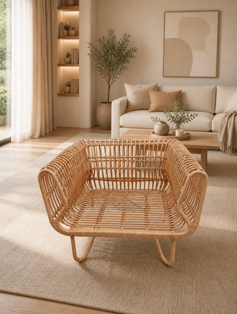 Modern Rattan Chair